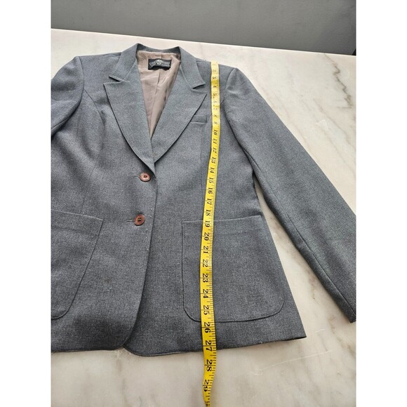 Levi’s Women's Bend Over Blazer Jacket Two-Button Business Coat Size 14 - Picture 3 of 10